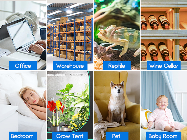 WiFi temperature sensor remote monitor for greenhouse wine cellar baby room