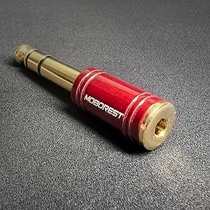 1/4 Male to 1/8 Female Pure Copper Adapter