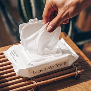 Pulling wipe from pack