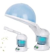 Nova Microdermabrasion Hair Steamer Professional 3 in 1 Ozone Facial Steamer w/Bonnet Hood, Perso...