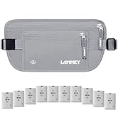Money Belt for Travel Women and Men Slim Hidden Travel Wallet with RFID Blocking