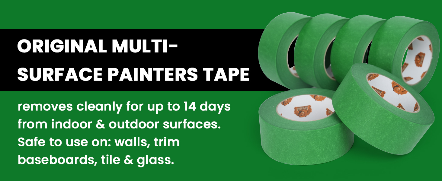 green masking tape