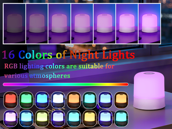 13 Colors Display & 3 Lighting Mode