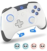 Iesooy Switch Controller, Wireless Switch Pro Controllers for Switch/Switch Lite/Switch OLED/Stea...