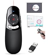 2IN1 Laser Pointer Digital Presentation Clicker on TV Screen w USB Flash Drive, Highlight Clicker...
