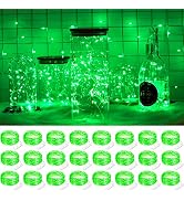 SmilingTown Battery Operated Fairy String Lights 24 Pack 20 LED 7.2ft Starry Firefly Copper Wire ...