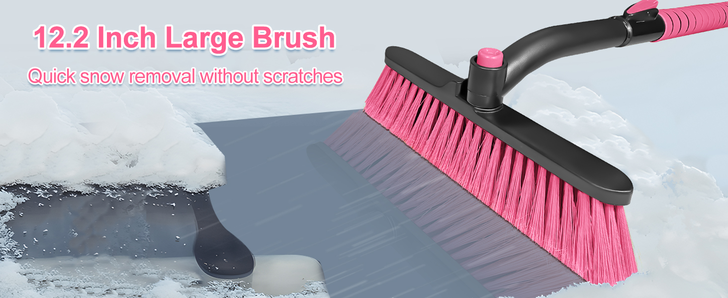 snow brush ice scraper