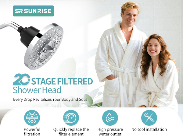 high pressure shower head