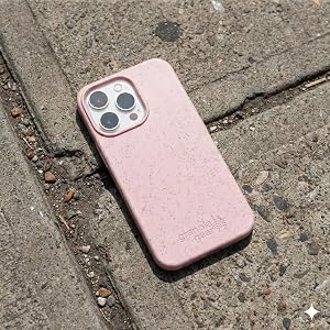 Pink case lying on cement