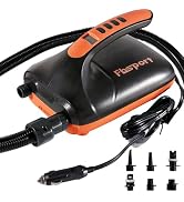 Electric Paddle Board Pump, 20PSI SUP Air Pump with Inflation & Deflation Functions & 12V DC Car ...
