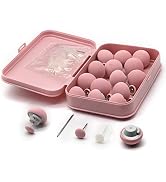 MQUPIN Duvet Clips, Duvet Pin Fasteners 16 Set with Plastic Nails, Duvet Cover Pins for Quilt, Cu...