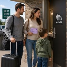 ST&JT travel toilet seat covers for airports, road trips, camping, and kids potty training