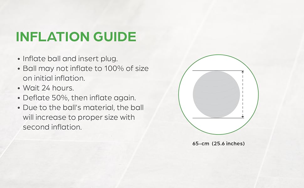 Gaiam Essentials Balance Ball & Base Kit