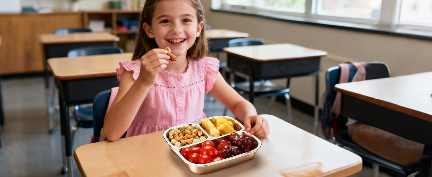 stainless snack containers with lids