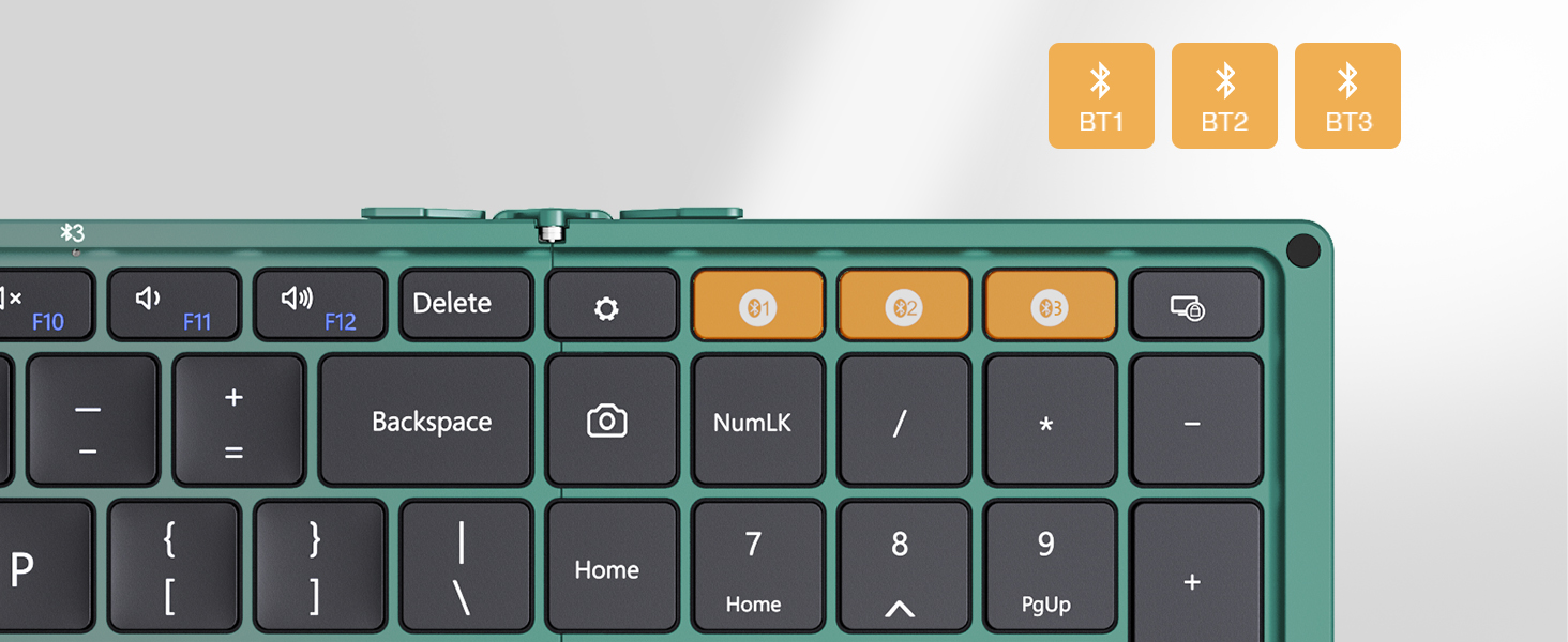 XK01 bluetooth keyboard green
