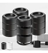 Round Anti Vibration Pads for Washing Machine, Stackable 1.3/2.5/3.6 Inch Heightening Support for...