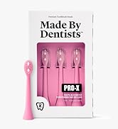 Made by Dentists PRO-X Replacement Brush Heads for Adults – Compatible with PRO-X Sonic Toothbrus...