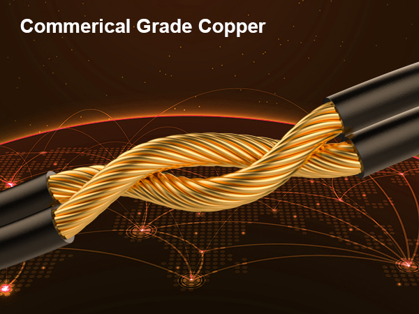 high grade copper strands