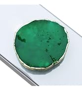 GRIPONG Gold Bezel Authentic Agate Natural Gemstone Multi Functional & Collapsible & Detachable M...