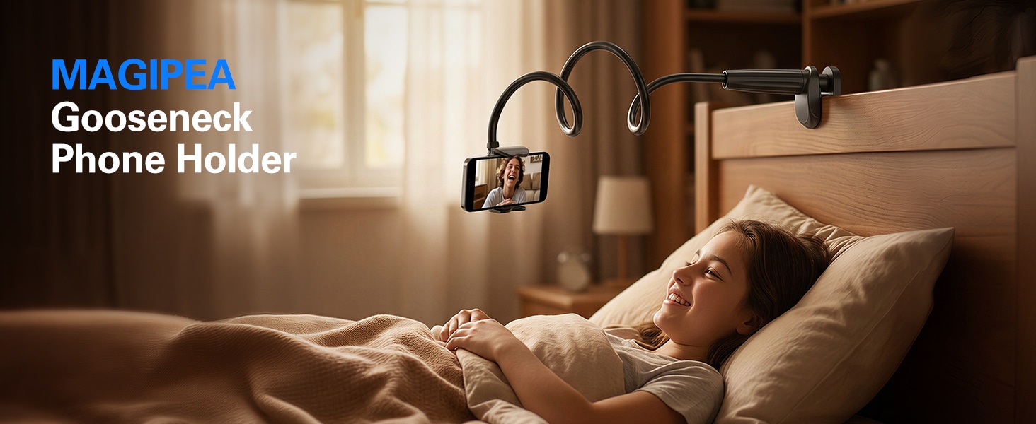 phone holder for bed