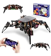 ACEBOTT STEM Robotics Science Kits for Adults, ESP8266 Spider Robot Building Kit, App Remote Cont...