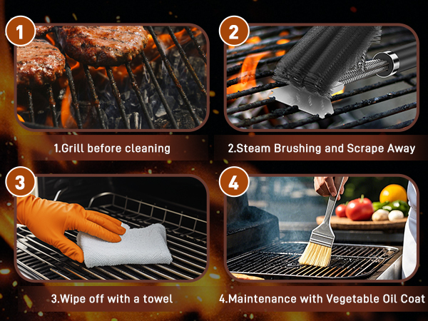 bbq cleaning brush