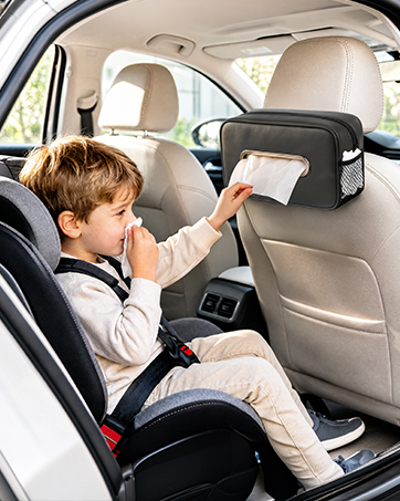 car tissue box holder