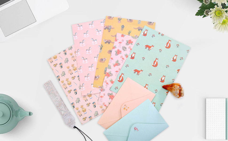 stationery and envelope