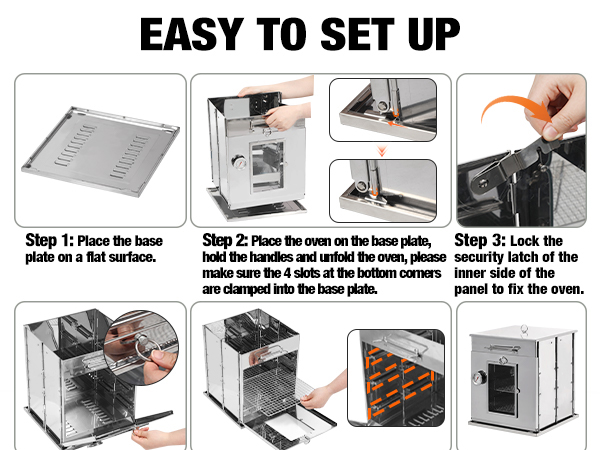 Foldable Camping Oven