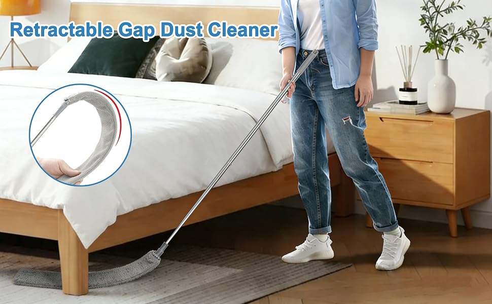 Retractable Gap Dust Cleaner