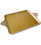 Jewelry Dish, Resin Antique Dish Ring Holder Jewelry Organizer, Golden Vintage Trinket Dish Home ...