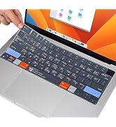 MacBook Shortcut Keyboard Cover for MacBook Pro 14" 16" M4/M3/M2/M1 A3112 A3185 A3401 A3186 A3403...