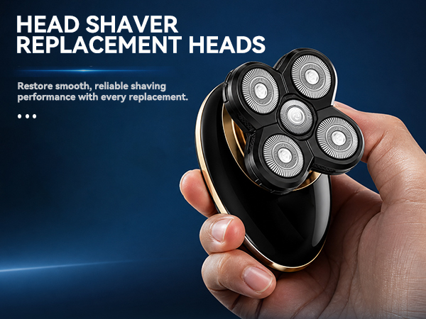 3 PCS Head Shaver Replacement Heads