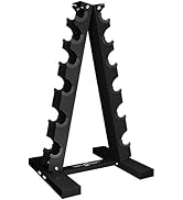 Fitness Republic Neoprene Dumbbells Weight Storage Rack - 2.0 MM Thick Steel Weight Organizer - I...