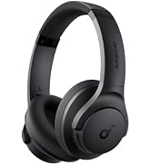 Soundcore by Anker Q20i Hybrid Active Noise Cancelling Headphones, Black | Over-Ear, Bluetooth, 4...