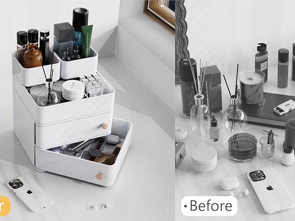 Stackable Drawer Organizer Set