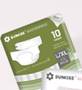 Unisex Disposable Incontinence Briefs for Women and Men, Odor Control, White