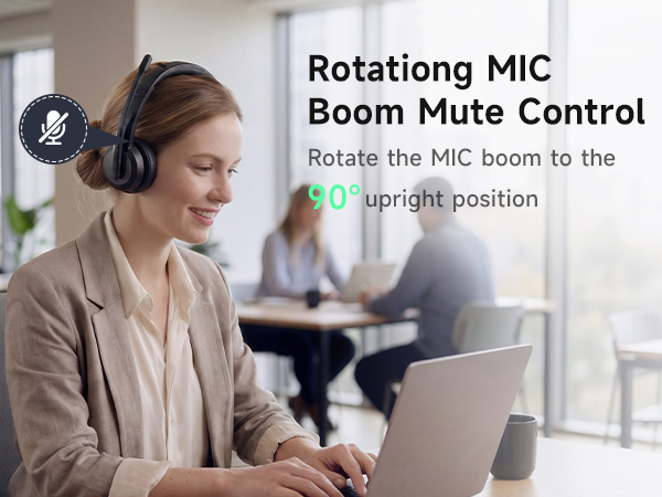 noise cancelling headset for work