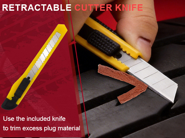 tire plug kit heavy duty professional