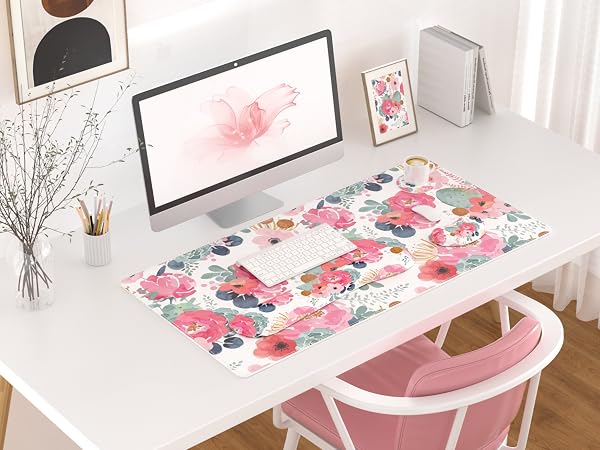 4 in 1 home office decor dest mat wrist rest set