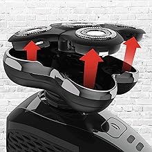 mens electric razors for shaving face head shavers for bald men shavers for men electric razor