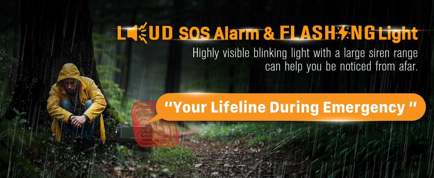 SOS alarm