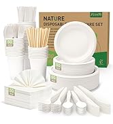 FEHHTO 400PCS Dinnerware Set