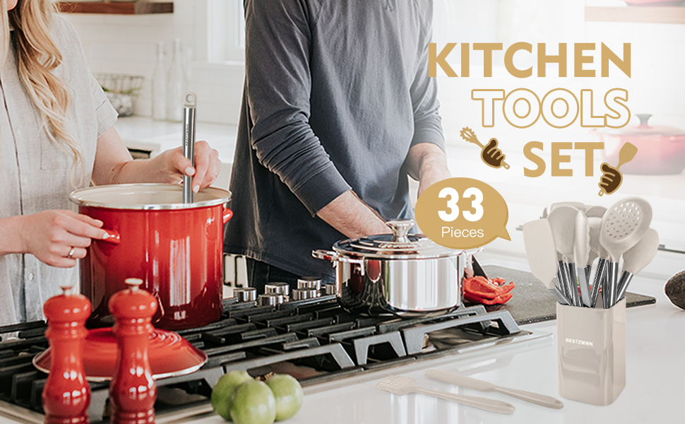 bestzmwk kitchen utensils set