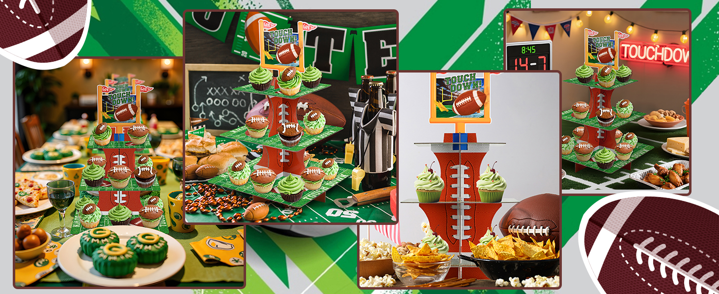 football party decorations