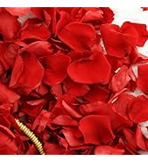 Koceko Dried Real Red Rose Petals, Freeze Preserved Flower Petals 1.75oz for Valentine Day Gift...