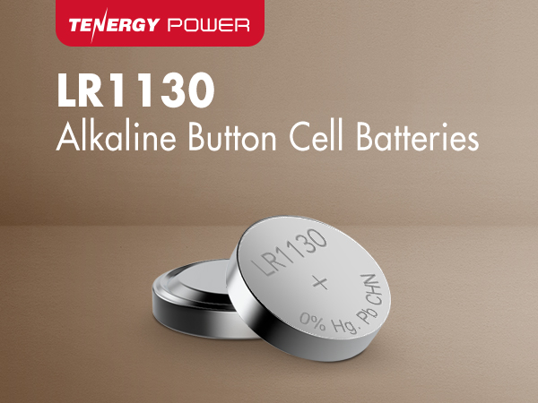 Tenergy power AG10 LR1130 alkaline button cell batteries