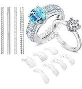 Coopache Ring Sizers for Loose Rings, Ring Adjuster for Loose Rings Women and Men, Invisible Ring...