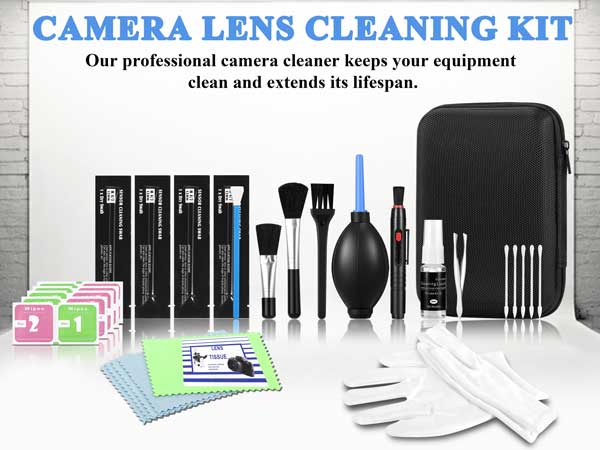 Camera Cleaning kit - Professional Camera Lens Cleaning Kit,Complete DSLR