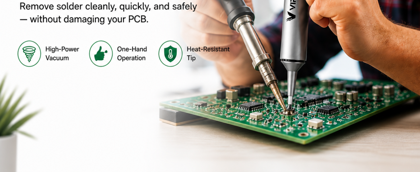 Solder Sucker Desoldering Pump
